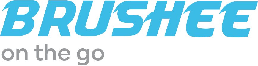 Brushee on the go logo