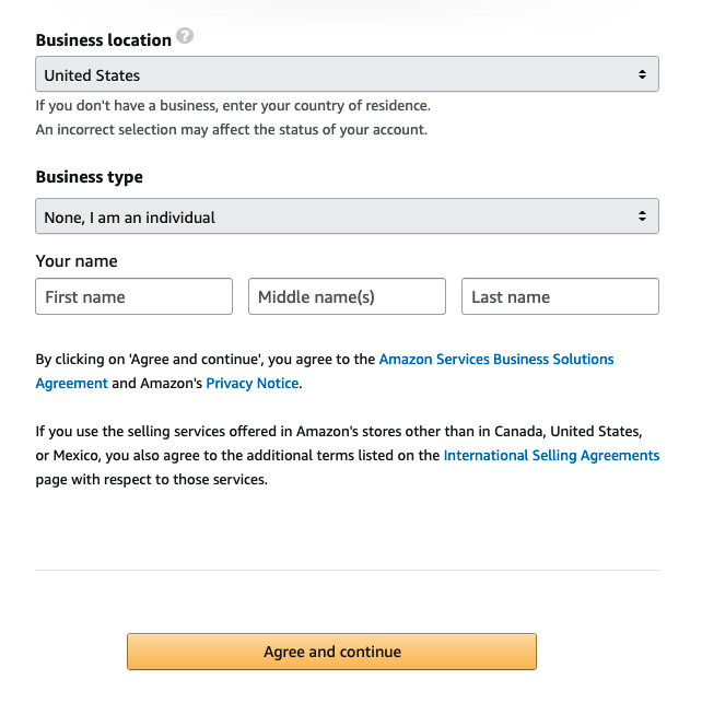 How to Create an Amazon Seller Account