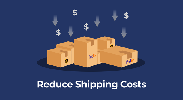 Reduced delivery costs
