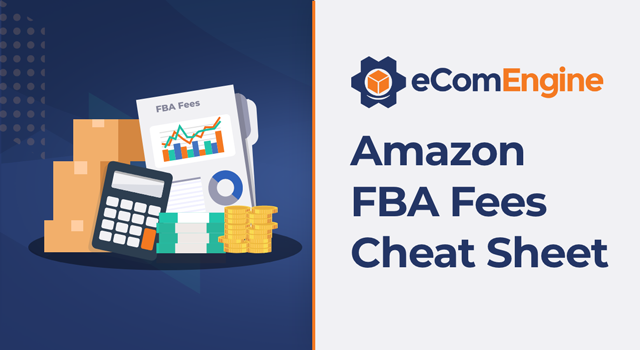 Amazon FBA fees cheat sheet